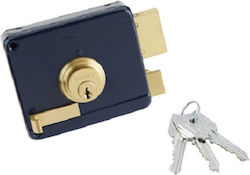 Domus Lock Box in Farbe Blau Rechts