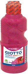 Giotto Extra Quality Τέμπερα Glitter Φούξια 250ml