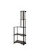 Opviq Floor Lamp H140xW50cm. with Socket for Bulb E27 Black
