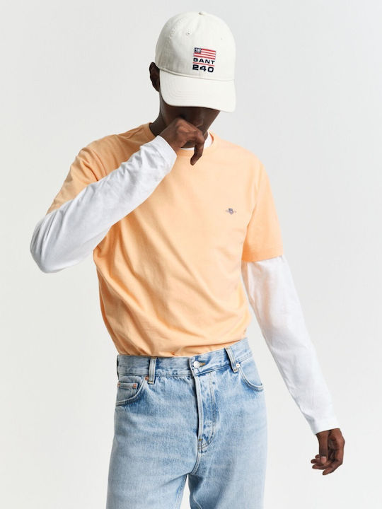 Gant Тениска Оранжев