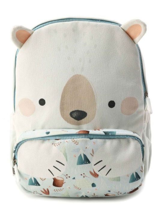 Sassi Junior Bear Bear School Bag Backpack Kindergarten with Water Bottle Holder