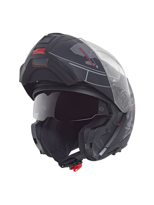 Schuberth C5 Black Globe Κράνος Μηχανής Flip-Up...