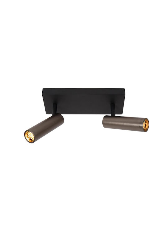 Lucide Lightning Grado Double Spot with Socket ...