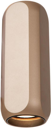 Lucide Lightning Braga Einzel Spot mit Fassung GU10 in Braun Farbe