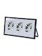 JK Home Decoration Κορνίζα Μεταλλική με Μαύρο Πλαίσιο