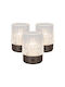 Lucide Lightning Lily Dekorative Lampe Gray
