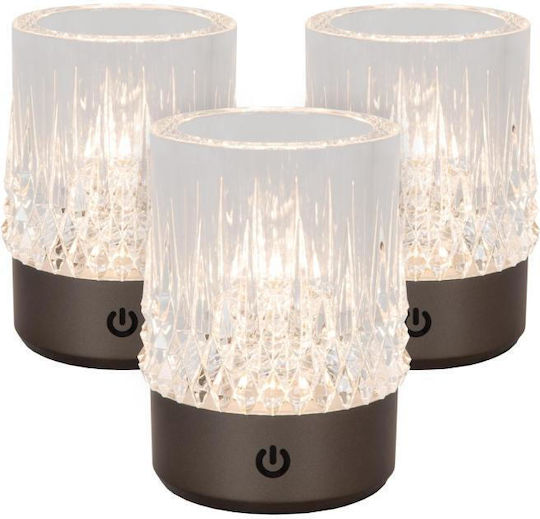 Lucide Lightning Διακοσμητικό Φωτιστικό Lily LED Θερμό Λευκό 2700K 8x8εκ.