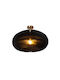 Lucide Lightning Armoni Ceiling Mount Light Black with Socket E27