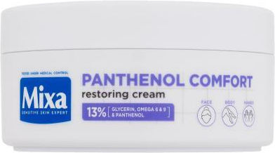 Mixa Panthenol Comfort Restoring Cream Κρέμα Ανάπλασης Σώματος για Ξηρές Επιδερμίδες 150ml