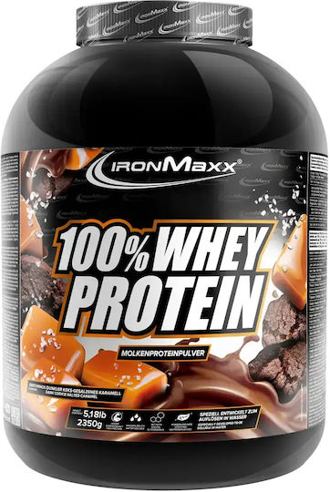 IronMaxx 100% Whey Protein Whey with Flavor Dark Cookie Salted Caramel 2.35kg