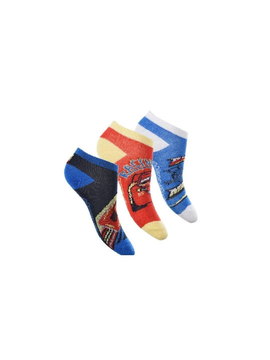 Disney Kids' Ankle Socks Colorful 3 Pairs