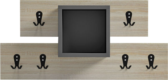 HomeMarkt Slot Ξύλινη 6 Θέσεων 69x12x32cm