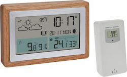 TFA 35.1167.54 Wireless Stație meteorologică Digital De masă Maro