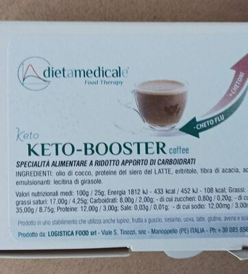 Keto Booster 3 x 25gr Coffee