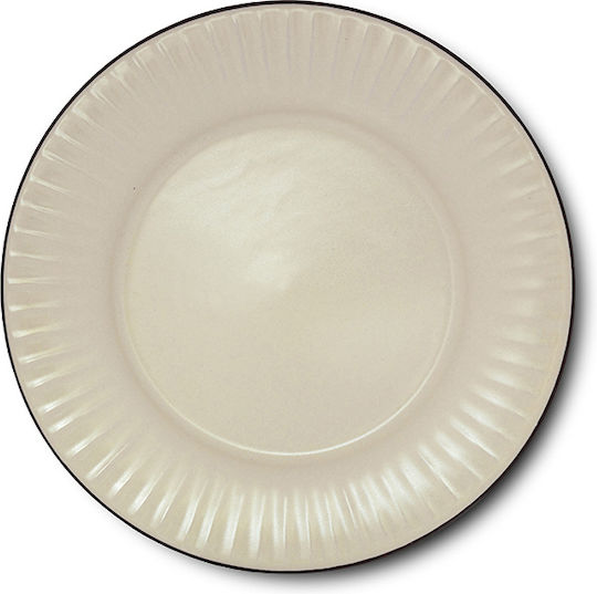 Nava Teller Wüste Keramik Beige mit Durchmesser 20cm
