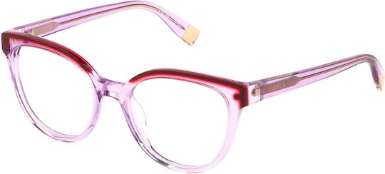 Glasses Furla Women Vfu681-510p52 Lens Bridge Temple 51 18 135 Mm