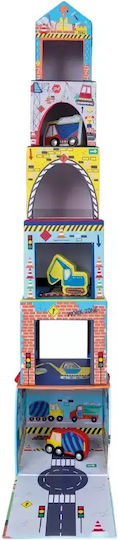 Floss & Rock Stacking Toy made of Wood for 24++ Months