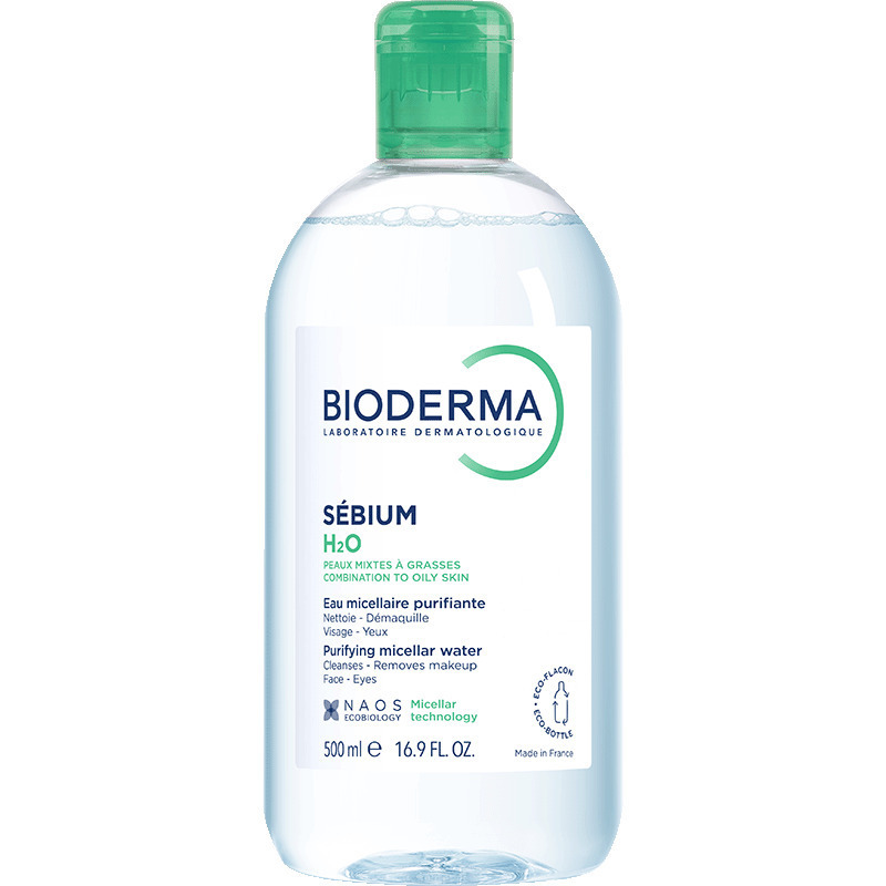 Bioderma Sebium H2O Micellar Water Eξυγιαντικό Νερό Καθαρισμού και ντεμακιγιάζ για το μεικτό/λιπαρό ή δέρμα με τάση ακμής