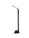 Lucide Lightning Lawford Outdoor Floor Lamp Small Post with Warm White Light IP54 Black