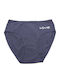 Hochtailliert Damen Slip Navy Blue