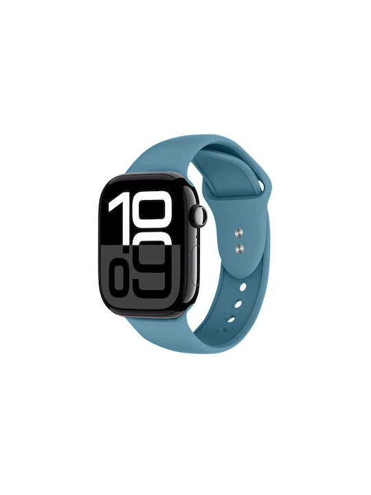 Crong Λουράκι Σιλικόνης με Pin Μπλε (Apple Watch 38/40/41/42 mm, Crong)