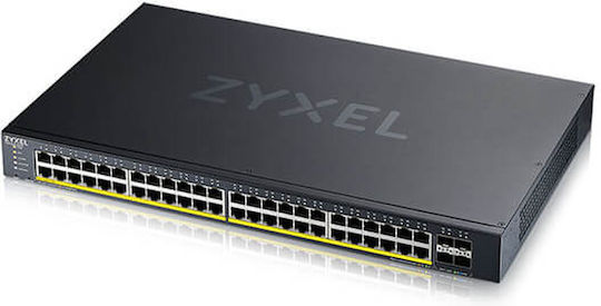 Zyxel XGS1935-52HP Managed L2 PoE+ Switch με 48 Θύρες Gigabit (1Gbps) Ethernet και 4 SFP Θύρες