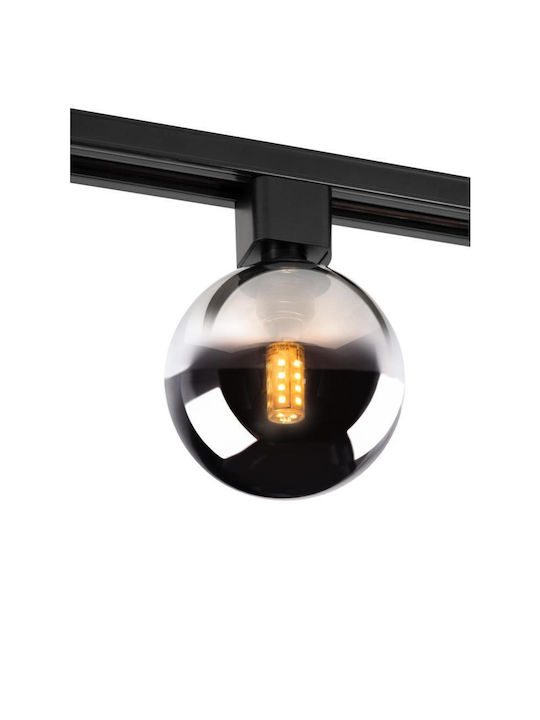 Lucide Lightning Track Πλαφονιέρα Οροφής με Ντουί G9