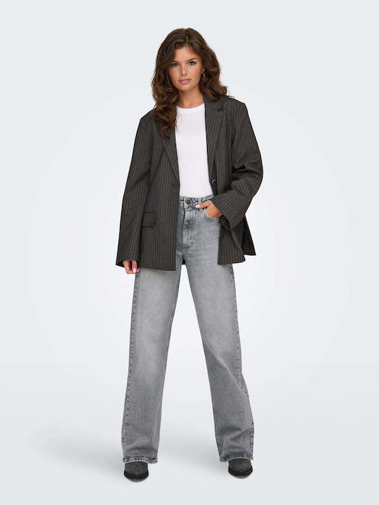 Wide Blugi de damă Gray
