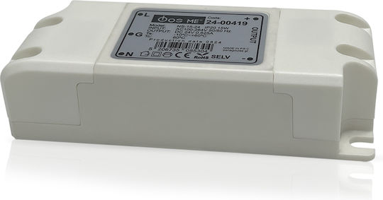 Fos me Τροφοδοτικό LED IP20 Ισχύος 15W με Τάση Εξόδου 24V