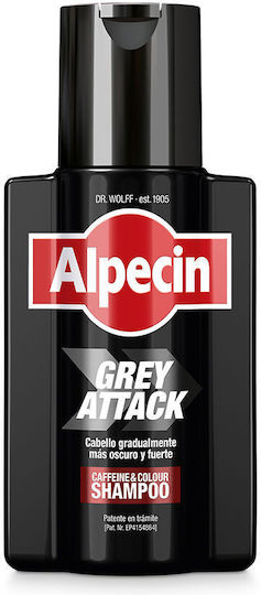 Alpecin Grey Attack Sampon de par împotriva Căderii Părului 200ml