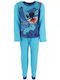 Disney Pijama pentru copii De iarnă Din bumbac Blue Lilo And Stitch