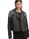 Fantasy Women's Short Lifestyle Jacket for Winter Black