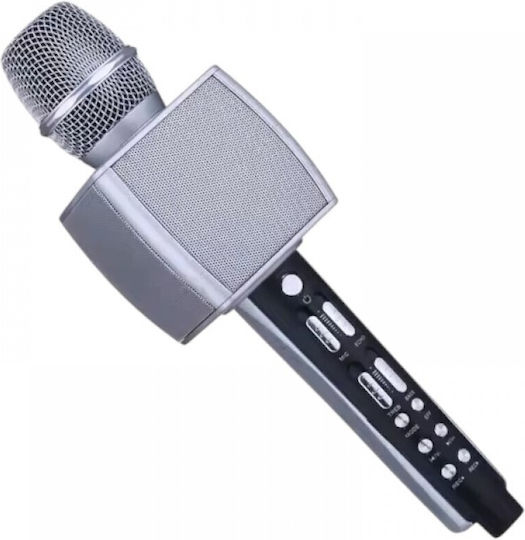 Μικρόφωνο Karaoke Ασύρματο YS-92 885222_s Ασημί
