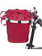 Καλαθι Εμπροσθιο Klickfix Bikebasket Κοκκινο