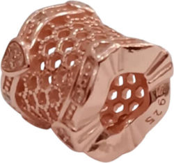 Kalliopisilver Ασημενιο 925 Σύμβολο Charm Στρογγυλο Ροζ Χρυσο Διατρητο Καρδιες Ζιργκον D108-rgold Kalliopisilver Ασημενιο 925 Σύμβολο Charm Στρογγυλο Ροζ Χρυσο Διατρητο Καρδιες Ζιργκον D108-rgold