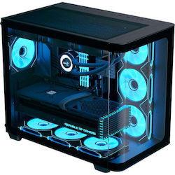 Aerocool P500C Gaming Midi Tower με Πλαϊνό Παράθυρο