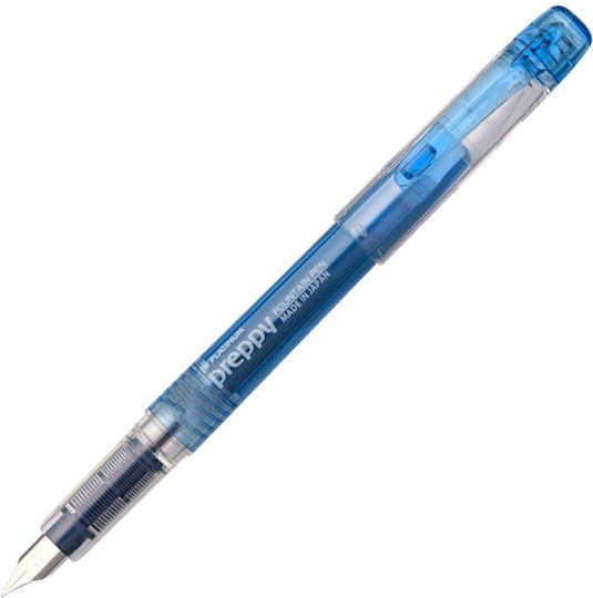 Platinum Preppy Πένα Γραφής Medium Μπλε από Πλαστικό με Μπλε Μελάνι