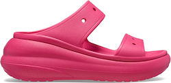 Crocs Crush Șlapi Stil Sandale Fuchsia Crocs Crush Șlapi Stil Sandale Fuchsia