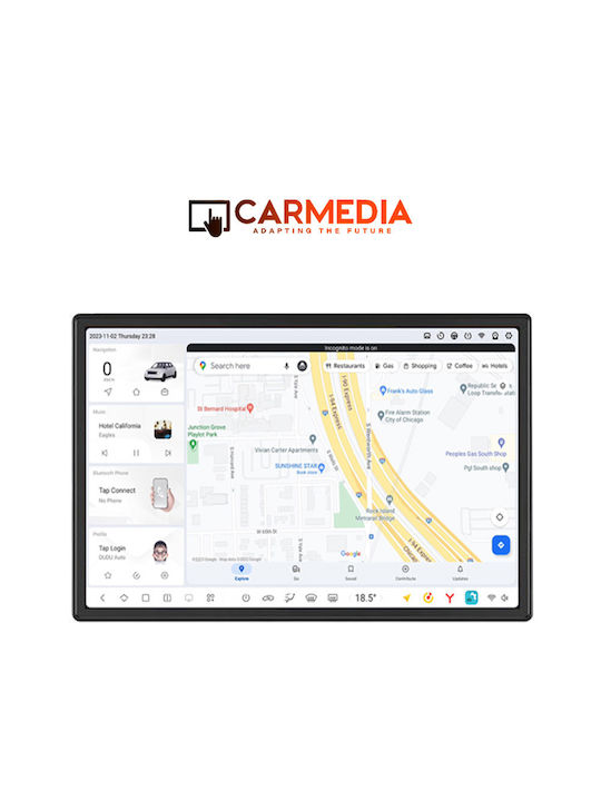 Carmedia Ηχοσύστημα Αυτοκινήτου για Subaru Tribeca 2007-2014 (Bluetooth/USB/AUX/WiFi/GPS/Apple-Carplay/Android-Auto) με Οθόνη Αφής 13"