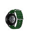 Strap Silicone Green (Galaxy Watch4/5/6/7/FE/4 Classic/6 Classic/5 ProGarmin Venu 2 PlusAmazfit GTS 4Haylou LS02)