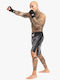 Tapout Moreno Black White Boxing Shorts