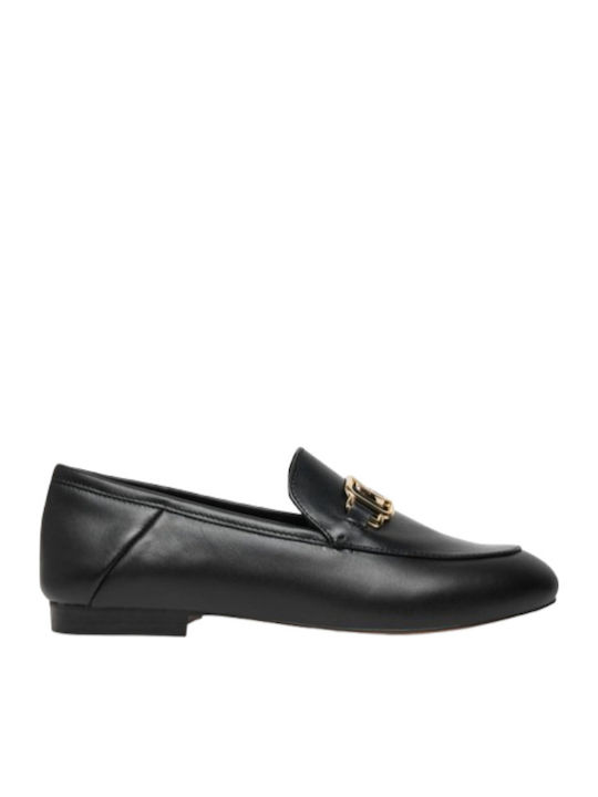 Δερμάτινα Γυναικεία Loafers σε Μαύρο Χρώμα