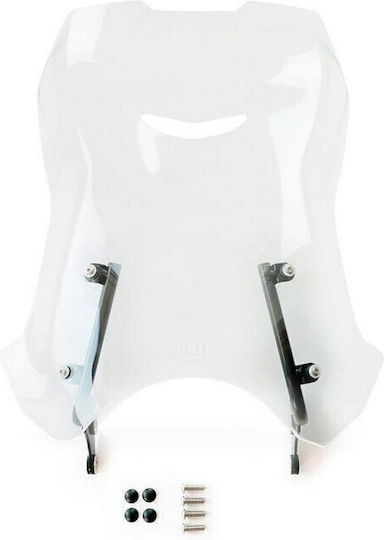 Unit Garage Motorcycle Windshield & Windscreen Transparent Visor for Yamaha XSR 900 2500XL_T