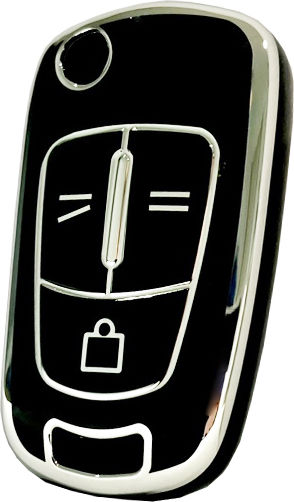 TPU Protective Case Black-Nickel Finish Opel