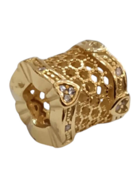 Kalliopi Silver Charm από Επιχρυσωμένο Ασήμι