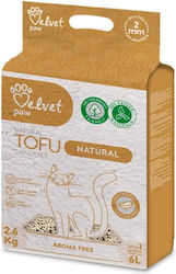 Tofu Nisip Pentru Pisici Fără Parfum 6lt Tofu Nisip Pentru Pisici Fără Parfum 6lt