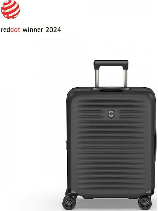 Victorinox Airox Куфар За Пътуване Кабинен Твърд Черен С 4 Колела