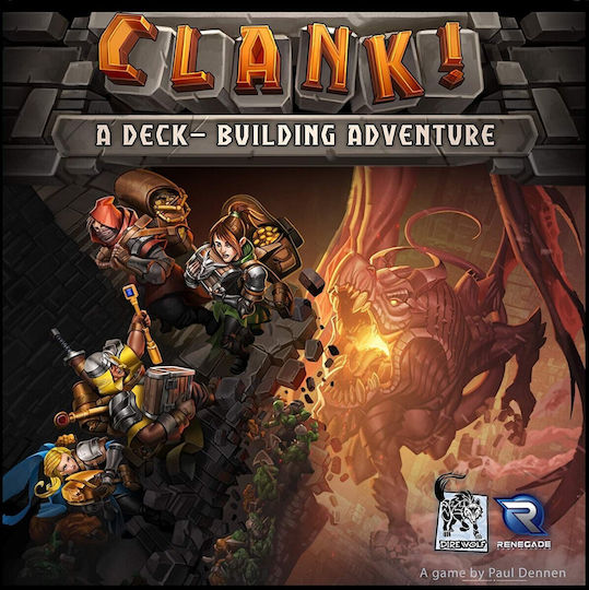 Board Game Clank! A Deck-Building Adventure for 2-4 Players 12+ Years Old (EN) Renegade Game Studios