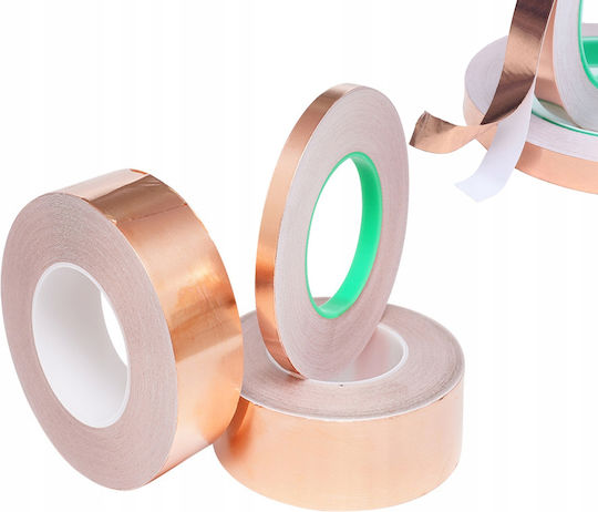 Kupferband 50mm x 20m Dicke 0,05mm beidseitig leitend