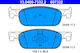 Ate Disc Brake Pad Set
